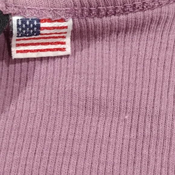 Realitee Pink Tank Top - Medium - Vintage - R/N#103699  Style# 3395FE - Picture 3 of 4